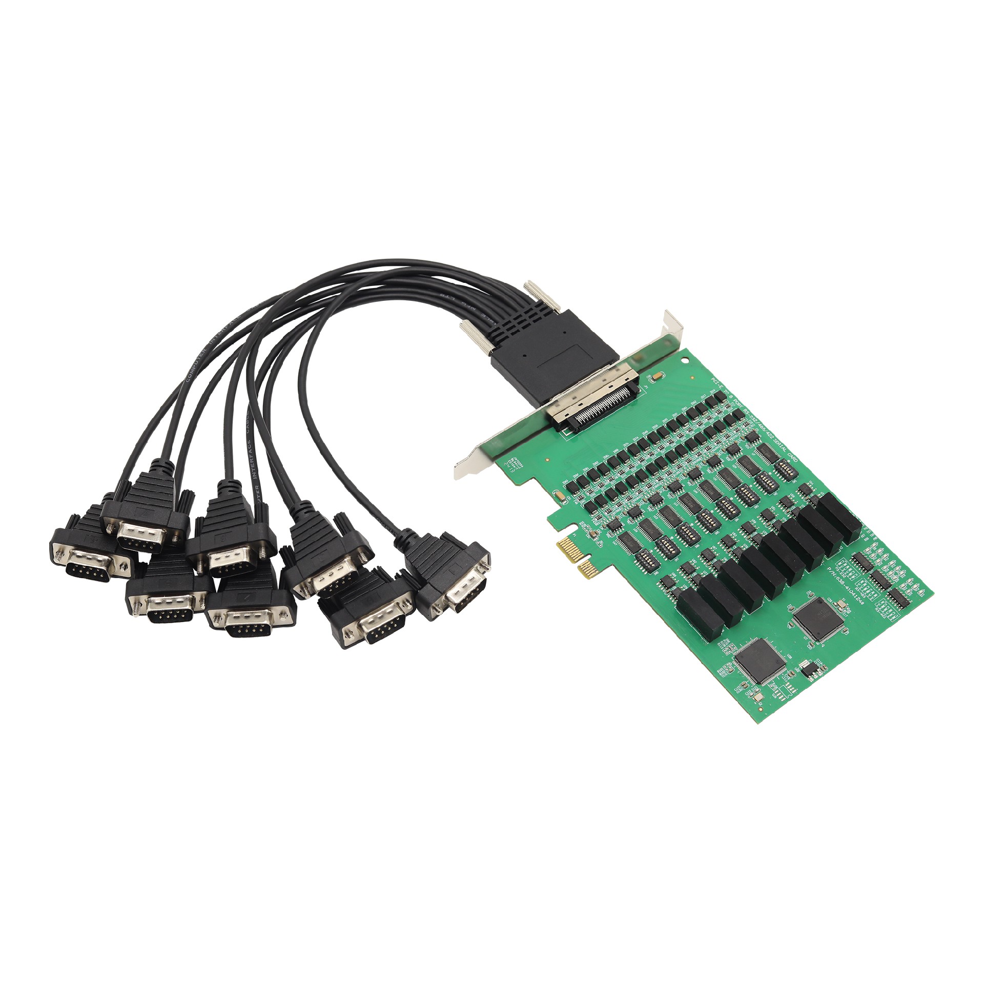 PCI-E轉8口RS232/485/422 串口卡