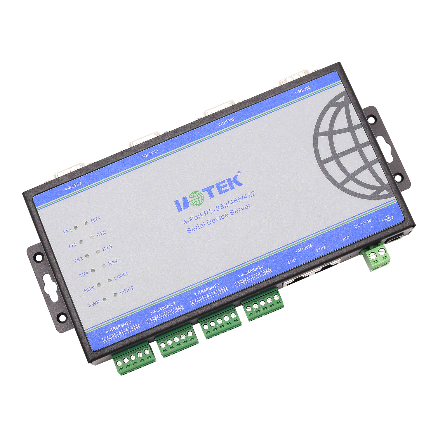 壁掛式4口串口服務(wù)器