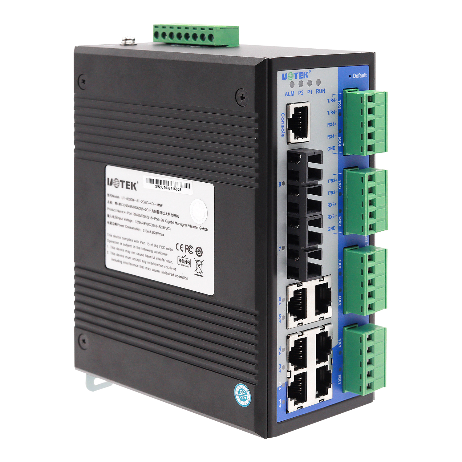 工業(yè)串口以太網(wǎng)交換機