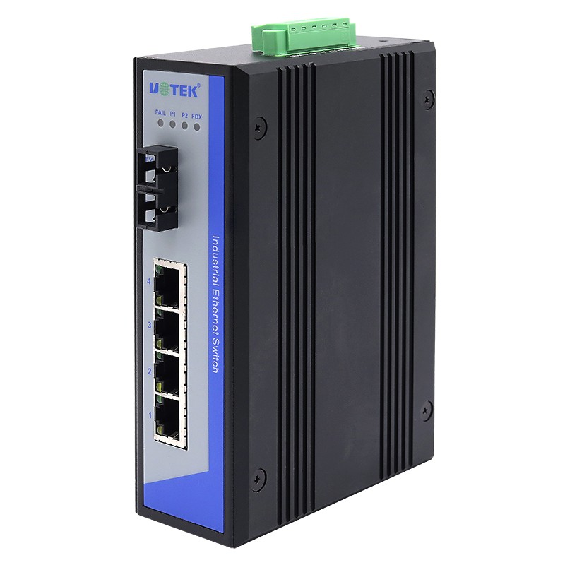 4口百兆網絡光纖收發器