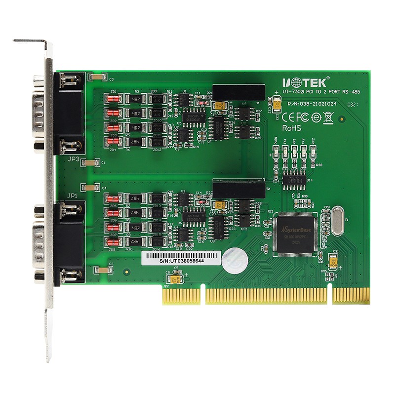 2口RS-485/422PCI光電隔離工業級多串口卡